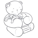 :3 ambiguous_gender baby bear_plushie big_plushie blush blush_lines clean_diaper clothed clothing diaper diaper_under_clothing diaper_under_onesie dot_eyes eyes_closed hair hands_on_belly head_turned_sideways lying lying_on_object no_eyebrows object_in_mouth on_back on_plushie onesie pacifier pacifier_in_mouth plushie raccoon_tail round_ears short_ears sleeping solo spread_legs spreading stairs thin_eyebrows wearing_diaper young young_ambiguous young_humanoid ludis-luteo animal_humanoid humanoid 2014 digital_drawing_(artwork) digital_media_(artwork) monochrome sketch