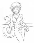 anthro baboon breasts collar female hair hindpaw hybrid monkey paws primate solo
Rating: Questionable
Score: 1
User: autumnsky
Date: February 10, 2014