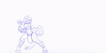 2023 2:1 abs amazon animated anthro arm_wraps attack back_plates blue_and_white bottomwear breasts breccia butt chest_wraps clothing cudgel dinosaur dinozon_fury female fighting_game fighting_pose leg_wrap loincloth mace meatboom melee_weapon monochrome muscular muscular_anthro muscular_arms muscular_female muscular_thighs ornithischian pose reptile scalie short_playtime sketch solo spiked_tail spikes spikes_(anatomy) stegosaurian stegosaurus tail thagomizer thyreophoran weapon wraps