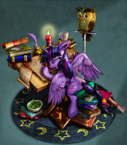 bodily_fluids book bowl candle container cup cutie_mark desk drooling duo eyes_closed feathered_wings feathers female fire food fur furniture hair horn inkwell loose_feather multicolored_hair open_mouth pillow purple_body purple_fur purple_hair quadruped quill rug salad saliva scroll sitting sleeping table tail two_tone_hair wings harwick friendship_is_magic hasbro my_little_pony mythology owlowiscious_(mlp) twilight_sparkle_(mlp) avian bird equid equine mammal mythological_creature mythological_equine owl winged_unicorn 2013 absurd_res digital_media_(artwork) digital_painting_(artwork) hi_res painting_(artwork)