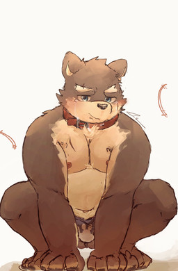 anthro asian_clothing bdsm begging begging_pose belly blush bodily_fluids clothing collar crouching crying east_asian_clothing embarrassed fundoshi japanese_clothing male musclegut muscular nipples pecs petplay pose roleplay scar simple_background solo tears underwear white_background 10_cosmo_24 lifewonders tokyo_afterschool_summoners moritaka_(tas) canid canine canis domestic_dog mammal absurd_res hi_res