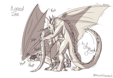 anal_orgasm anthro anthro_on_feral bdsm bestiality blindfold bodily_fluids bondage bound claws cum cum_on_body cum_on_leg cum_on_penis cum_on_wings cumshot ejaculation feet feral genital_fluids genitals hands-free male male/male male_on_feral orgasm orgasm_face penis restraints simple_background sound_effects spreader_bar tail talons toes white_background wings themuck european_mythology mythology dragon mythological_creature mythological_scalie scalie western_dragon winged_dragon absurd_res hi_res shaded