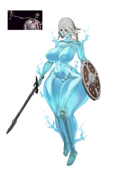 5_toes areola bandage big_areola big_breasts biped black_eyes blue_areola blue_body blue_breasts blue_nipples bone breasts buttplug empty_eyes feet female fingers glistening glistening_breasts glistening_legs glistening_thighs glowing glowing_eyes holding_melee_weapon holding_object holding_shield holding_sword holding_weapon huge_areola huge_hips humanoid_feet humanoid_hands light_areola light_body light_nipples melee_weapon monotone_background navel nipple_dip nipples not_furry nude nude_female nude_humanoid plantigrade plug_(sex_toy) puffy_areola sex_toy shield simple_background skeleton solo standing sword text thick_thighs three-quarter_view toes translucent translucent_body visible_skeleton weapon white_background wide_hipped_female wide_hipped_humanoid wide_hips ri14m bethesda_game_studios microsoft skyrim the_elder_scrolls animated_skeleton humanoid undead 2026 absurd_res artist_name digital_drawing_(artwork) digital_media_(artwork) full-length_portrait hi_res portrait reference_image