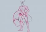 anthro anthrofied balls big_penis genitals half-erect huge_penis humanoid_genitalia humanoid_penis hyper hyper_genitalia hyper_penis male muscular muscular_anthro muscular_male pecs penis solo lunamoth dreamworks shrek_(series) donkey_(shrek) asinus donkey equid equine mammal absurd_res hi_res sketch