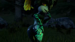 butt female looking_at_viewer looking_back not_furry nude presenting presenting_hindquarters zenu nintendo the_legend_of_zelda twilight_princess midna humanoid twili 16:9 2016 3d_(artwork) 3d_animation animated digital_media_(artwork) no_sound short_playtime webm widescreen