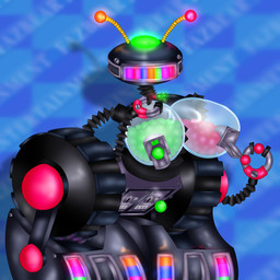 anthro big_breasts breasts female glistening glistening_body glistening_breasts glowing glowing_body glowing_markings huge_breasts machine markings not_furry solo thick_thighs wide_hips passiona_roo five_nights_at_freddy's freddy_fazbear's_pizzeria_simulator scottgames candy_cadet robot 1:1 hi_res