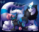 balls eeveelution fusion generation_2_pokemon generation_6_pokemon genitals hybrid legendary_pokemon lugia lukos_wolf male neck_tuft nintendo penis pokemon pokemon_(species) silverwing_(lugia) trait_theft tuft umbreon wings yveltal