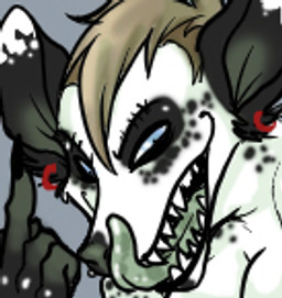 anthro black_spots blue_eyes breasts cleavage clothed clothing ear_piercing female gesture green_tongue hair half-closed_eyes holly_massey icon looking_at_viewer low_res mammal marsupial middle_finger opossum piercing rape_face seux short_hair solo teeth tongue tongue_out virginia_opossum white_body
Rating: Questionable
Score: 0
User: The Dog In Your Guitar
Date: May 14, 2007 anthro black_spots blue_eyes breasts cleavage clothed clothing ear_piercing female gesture green_tongue hair half-closed_eyes holly_massey icon looking_at_viewer low_res mammal marsupial middle_finger opossum piercing rape_face seux short_hair solo teeth tongue tongue_out virginia_opossum white_body
Rating: Questionable
Score: 0
User: The Dog In Your Guitar
Date: May 14, 2007