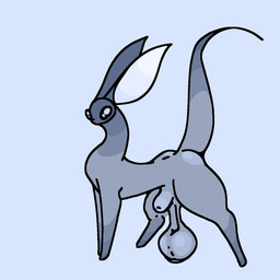 animal_genitalia balls big_balls feral genitals grey_body huge_balls hyper hyper_balls hyper_genitalia male nude quadruped scrotum_flap sheath simple_background solo standing tail shay_the_bunny alien 1:1 digital_media_(artwork) hi_res