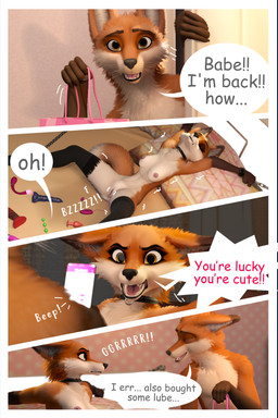 angry anthro arms_tied bdsm bed bedroom bound dialogue dildo duo female furniture genitals male male/female nude overstimulation sex_toy shaking text trembling vibrator vulva mysteryboy18 maxnoward_(modeler) ruaidri_(modeler) canid canine fox mammal 3d_(artwork) absurd_res comic digital_media_(artwork) english_text hi_res