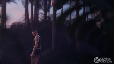 ambiguous_gender bite duo feral forest hard_vore human_prey jungle male outside plant tree unwilling_prey vore crimsoncreaturecreations sound_warning chase_(crimsoncreaturecreations) dinosaur human mammal prehistoric_species reptile saurischian scalie spinosaurid spinosaurus theropod 3d_(artwork) animated digital_media_(artwork) hi_res short_playtime sound webm