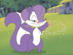 female humor pelvic_thrust solo cybert sound_warning tiny_toon_adventures warner_brothers fifi_la_fume humanoid mammal mephitid skunk 4:3 animated short_playtime sound webm