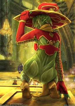 anal_fluids anus bedroom_eyes biped blep blush bodily_fluids bottomless bottomless_female bottomless_humanoid butt clothed clothing detailed_background female fingerless_gloves footwear gaping gaping_anus gloves green_body green_hair group hair hand_on_hat handwear hat headgear headwear high_heels leaf leaf_hair looking_at_viewer looking_back looking_back_at_viewer narrowed_eyes not_furry plant plant_hair pseudo_hair public public_nudity red_clothing red_gloves red_handwear red_hat red_headwear red_topwear scarf screencap screencap_background seductive shoes smile solo_focus text tongue tongue_out topwear witch_hat yellow_eyes yellow_scarf the_gentle_giant guild_wars elemental_creature flora_fauna humanoid sylvari 2023 absurd_res digital_media_(artwork) english_text hi_res url