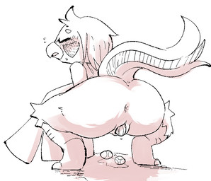 anthro anus beak big_butt blush blushing_profusely bodily_fluids butt crouching egg egg_in_vagina eyes_closed female female_anthro genital_fluids genitals loli oviposition raised_tail rear_view solo straining sweat tail vaginal_fluids vaginal_oviposition vulva young young_anthro young_female doneru lisbelle_(doneru) avian bird oscine passerine sparrow 2025 aliasing binary_drawing digital_drawing_(artwork) digital_media_(artwork) shaded shaded_line_art adult_(lore)