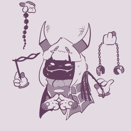 2_horns 4_eyes 6_hands ambiguous_gender anal_beads armless blush blush_lines bodily_fluids cat_o'_nine_tails clothed clothing cuff_(restraint) cute_fangs fangs floating_hands gloves handcuffs handwear holding_object holding_sex_toy horn index_to_index legless metal_cuffs multi_eye multi_hand nervous restraints scarf sex_toy simple_background sweat sweatdrop teeth three-quarter_view unusual_anatomy unusual_eye_placement whip white_background ariarik_o0 kirby:_triple_deluxe kirby_(series) nintendo taranza arachnid arthropod humanoid spider spidr 1:1 2022 digital_drawing_(artwork) digital_media_(artwork) full-length_portrait greyscale monochrome portrait male_(lore)