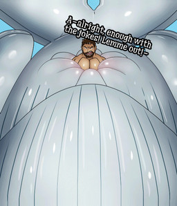 anal anal_vore anus brown_hair duo feral feral_pred grey_fin hair human_prey male male/male male_pred male_prey open_mouth text unwilling_prey vore thatonewerewolf aquatic baleen_whale cetacean human humpback_whale mammal whale 2025 2d_animation animated english_text