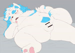 anthro anus balls bed belly blush butt censor_bar flaccid foreskin fur furniture genitals ineffective_censorship male nipples nude overweight overweight_male penis sleeping solo white_body white_fur young young_anthro hijirinoyuta asian_mythology east_asian_mythology japanese_mythology lifewonders mythology tokyo_afterschool_summoners agyo_(tas) foo_dog komainu mammal yokai animated censored no_sound short_playtime webm