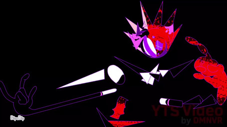 ambiguous_gender anomaly black_body black_fur bottomwear clothing female fnf_mods fur heterochromia lyrics music nova_heyna pants smile solo static topwear novabeast 16:9 animated hi_res short_playtime sound unfinished webm widescreen