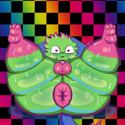 3_toes :3 anthro anus balls big_anus big_butt black_nose blue_body blue_fur bodily_fluids butt butt_focus checkered checkered_background cheek_tuft facial_tuft feet foreskin front_view fur genitals gradient_background green_body green_fur huge_butt leg_markings lying male markings multicolored_body multicolored_fur obese obese_male on_back overweight overweight_male pattern_background penis pink_anus pink_body pink_fur pink_markings presenting presenting_hindquarters puffy_anus retracted_foreskin simple_background socks_(marking) solo sparklefur spread_legs spreading sweat sweaty_body sweaty_butt tail thick_thighs toes tuft remmy052175824 don't_touch_my_pizza_(meme) nyanwolf kevin_(nyanwolf) domestic_cat felid feline felis mammal 1:1 2025 english_description meme