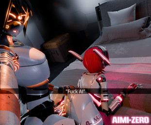 bed big_breasts big_butt big_penis black_hair body_writing breasts butt butt_grab camera doggystyle duo female femboy femboy_penetrating from_behind_position furniture genitals glowing glowing_genitalia hair hand_on_butt holding_camera holding_object machine male male/female not_furry penetration penis pink_hair sex thick_thighs vaginal vaginal_penetration aimizer0 a.c.e_(aimizer0) a.i.m.i_(aimizer0) humanoid robot robot_humanoid 3d_(artwork) blender_(artwork) digital_media_(artwork) hi_res watermark