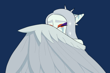 amber_eyes anthro bodily_fluids crying eyelashes eyeliner feathered_wings feathers female grey_body grey_hair grey_scales hair long_hair looking_at_viewer makeup scales simple_background solo tears transparent_background wings doomed_predator goodbye_volcano_high ko_op_(game_developer) fang_(gvh) prehistoric_species pterosaur reptile scalie 2022 alpha_channel digital_drawing_(artwork) digital_media_(artwork)