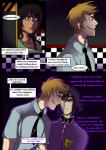 comic digital_media_(artwork) duo english_text fazbear's_fright female five_nights_at_freddy's five_nights_at_freddy's_3 hair human male mammal mike_schmidt nomidot not_furry purple_man_(fnaf) scottgames text william_afton_(fnaf)