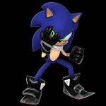 1:1 absurd_res alpha_channel angry anthro bandanna biped blue_body blue_fur clothing eulipotyphlan footwear fur gloves green_eyes handwear hedgehog hi_res infinite_(sonic) kerchief looking_at_viewer male mammal mostly_nude nibroc-rock possession sega shoes simple_background solo sonic_forces sonic_the_hedgehog sonic_the_hedgehog_(series) transparent_background