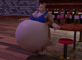 anthro belly big_belly big_breasts breasts burping clothing female huge_belly hyper hyper_belly inflated_belly inflation obese overweight patting_belly rubbing rumbling_stomach solo topwear wine_bottle killero felid lion mammal pantherine 2022 3d_(artwork) 3d_animation animated digital_media_(artwork) high_framerate huge_filesize long_playtime loop no_sound video