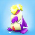 blonde_hair blush bodily_fluids cum cumshot ejaculation erection eyes_closed feral genital_fluids genitals grinding hair hug hugging_object hugging_pillow male masturbation orgasm penis pillow pillow_humping precum purple_body purple_skin solo tapering_penis mikapoofs nintendo pokemon fan_character pierre_(spongepierre) generation_3_pokemon latios legendary_pokemon pokemon_(species) 1:1 hi_res