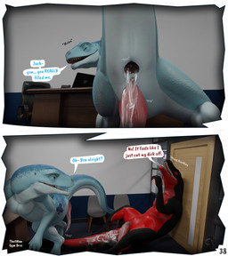anal anal_orgasm animal_genitalia animal_penis anthro anus bodily_fluids butt comic_panel cum cum_in_ass cum_inside cum_on_butt cum_on_ground cum_on_self dialogue duo ejaculation feral feral_on_feral feral_penetrated feral_penetrating gaping gaping_anus genital_fluids genital_slit genitals group gym hands-free improvised_dildo improvised_sex_toy leaking leaking_anus leaking_cum male male/male male_on_feral metal_dildo object_in_ass orgasm page_number penetration penis pulling_object sex slit_penis text thatman jinnoaka_(modeler) crimsoft_(thatman) gym_bros_(thatman_23) club_28_(thatman_23) diamond_jack_(thatman_23) inkheart_(thatman_23) spade_(thatman_23) dinosaur interceptor prehistoric_species reptile scalie 3d_(artwork) blender_(artwork) blender_cycles_(artwork) comic digital_media_(artwork) english_text hi_res brother_(lore) brothers_(lore) incest_(lore) sibling_(lore)