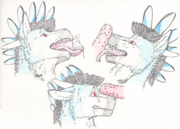 bodily_fluids cum cum_on_face disembodied_penis duo erection fangs fellatio feral fur genital_fluids genitals licking male male/male open_mouth oral penile penile_spines penis penis_lick red_eyes sex simple_background solo_focus teeth three_frame_image three_frame_sequence tongue tongue_out white_background skyfifer mythology dragon furred_dragon furred_scalie mythological_creature mythological_scalie scalie hi_res sequence traditional_media_(artwork)