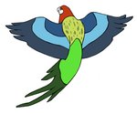 2014 ambiguous_gender avian beak bird blue_body blue_feathers blue_wings brown_eyes dark_pupils digital_drawing_(artwork) digital_media_(artwork) eastern_rosella feathered_arms feathered_wings feathers feral flat_colors flying green_body green_feathers green_tail green_tail_feathers grey_beak jamminbison light_beak long_tail long_tail_feathers midair monotone_beak monotone_tail monotone_wings multicolored_body multicolored_feathers no_sclera parrot pupils red_body red_feathers rosella separated_wing_tips simple_background small_pupils solo spread_arms spread_wings tail tail_feathers toony true_parrot white_background white_body white_feathers winged_arms wings yellow_body yellow_feathers