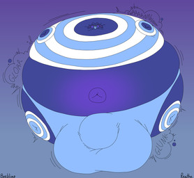 anthro balls balls_expansion belly belly_expansion big_balls big_belly big_bulge big_cheeks big_navel big_penis blue_background blue_clothing blue_crop_top blue_ears blue_eyes blue_eyeshadow blue_footwear blue_legwear blue_lips blue_panties blue_shirt blue_socks blue_thigh_highs blue_thigh_socks blue_topwear blue_underwear blueberry_inflation body_inflation bulge bulge_expansion cheek_expansion clothing crop_top expansion eyelashes eyeshadow femboy footwear front_view genital_expansion genitals huge_balls huge_belly huge_bulge huge_cheeks huge_navel huge_penis hyper hyper_balls hyper_belly hyper_bulge hyper_cheeks hyper_genitalia hyper_inflation hyper_lips hyper_navel hyper_penis immobile inflation legwear lips looking_at_viewer makeup male motion_lines navel onomatopoeia outie_navel panties pattern_clothing pattern_crop_top pattern_legwear pattern_socks pattern_thigh_highs pattern_thigh_socks pattern_topwear penis penis_expansion purple_inner_ear purple_nose round_body shirt simple_background socks solo sound_effects spherical_inflation sunken_head sunken_limbs swollen_cheeks text thick_lips thigh_highs thigh_socks tight_clothing topwear underwear white_clothing white_crop_top white_footwear white_legwear white_socks white_thigh_highs white_thigh_socks white_topwear beeblimp reathe ethan_(reathe) lagomorph leporid mammal rabbit 2026 absurd_res artist_name colored digital_media_(artwork) flat_colors hi_res