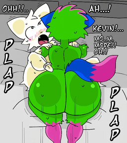 anthro anthro_on_anthro arms_on_shoulders bed big_butt butt duo furniture huge_butt legs_over_shoulders male male/male male_anthro nude nude_anthro nude_male on_bed sex text furu_flami boy_kisser_(meme) don't_touch_my_pizza_(meme) nyanwolf kevin_(nyanwolf) silly_cat_(mauzymice) mammal digital_media_(artwork) english_text meme