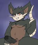 anthro anthrofied balls buckteeth erection foreskin genitals humanoid_genitalia humanoid_penis male penis pokemorph slightly_chubby solo tail teeth crackers nintendo pokemon alolan_form alolan_raticate generation_7_pokemon mammal pokemon_(species) regional_form_(pokemon) rodent 2016