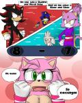 anthro areola big_eyes breasts clothed clothing dialogue female gloves green_eyes group handwear male midriff narrow_hips navel nude solo text thin_calves thin_legs thin_thighs toony sandunky sega sonic_the_hedgehog_(series) amy_rose blaze_the_cat metal_sonic shadow_the_hedgehog silver_the_hedgehog domestic_cat eulipotyphlan felid feline felis hedgehog mammal 4:5 absurd_res comic english_text hi_res