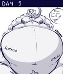 a0n_(a0nmaster) a0nmaster anthro belly belly_expansion big_belly big_moobs big_nipples bloated blush bodily_noises canid canine canis chest_tuft comic count day_count dialogue different_sound_effects domestic_dog english_text expansion extended_sound_effect eyes_closed feeding_tube fit_to_fat fur hose_in_mouth hose_inflation huge_belly hyper hyper_belly inflation male mammal medical_instrument moobs morbidly_obese morbidly_obese_anthro morbidly_obese_male motion_lines navel nipples nordic_sled_dog number obese obese_anthro obese_male onomatopoeia overweight overweight_anthro overweight_male rumbling_stomach samoyed scientific_instrument sequence slosh sloshing_belly smile solo sound_effect_variant sound_effects sparkles speech_bubble spitz text tube tuft vowelless vowelless_sound_effect weight_gain white_body white_fur