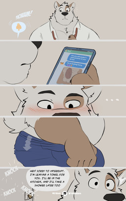 5_fingers anthro areola arm_markings aroused balls barazoku bathroom belly big_bulge biped black_eyebrows black_eyes black_nose blush bottomless bottomwear bound bulge butt chest_tuft clothed clothing dialogue ellipsis emoji erection eyebrows fingers foreskin fully_clothed fur fur_markings genitals glans hair humanoid_genitalia humanoid_penis inside interspecies knocking male male_anthro manly markings mature_anthro mature_male message mostly_nude multicolored_body multicolored_fur musclegut muscular muscular_anthro muscular_male neck_tuft neutral_expression notification nude onomatopoeia overweight overweight_anthro overweight_male partially_retracted_foreskin patreon_logo patreon_username penile penis presenting presenting_penis pseudo_hair red_glans seductive short_hair simple_background solo sound_effects speech_bubble teasing text thick_penis toony topwear tuft twitter_logo undressing vein veiny_penis white_body white_fur vitashi patreon twitter canid canine felid mammal pantherine tiger 2025 absurd_res artist_name comic digital_media_(artwork) english_text hi_res sequence signature