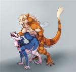 all_fours ambiguous_gender anthro blue_eyes chest_tuft claws collar cum digitigrade doggystyle dragonasis dripping drooling duo forked_tongue from_behind fur leonardo_(character) licking licking_fingers licking_lips male murrkus muscles nude penetration plain_background saliva sergal sex shaded signature stripes tongue tongue_out tuft yellow_eyes
Rating: Explicit
Score: 14
User: chdgs
Date: February 24, 2014