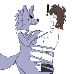 anthro big_breasts blue_body blue_clothing blue_fur blue_latex blue_suit breasts clothing duo female forced forced_transformation fur gender_transformation goo_suit goo_transformation latex latex_clothing latex_skinsuit latex_transformation male male/female nude nude_anthro nude_female skinsuit suit suit_transformation tight_clothing transformation sinful_drawz changed_(video_game) lin_(changed) goo_creature human living_latex mammal 1:1