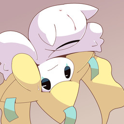 anus brown_background female genitals innie_vulva multicolored_body simple_background solo three-quarter_view two_tone_body upside_down vulva white_body yellow_body crepix nintendo pokemon generation_3_pokemon jirachi legendary_pokemon pokemon_(species) 1:1 2020 cel_shading digital_drawing_(artwork) digital_media_(artwork) shaded