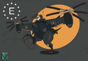 4_fingers 4_toes aircraft anthro areola armor belly big_areola big_belly big_breasts big_nipples biped black_body black_lips black_wings breasts brown_horn claws feet female fingers foot_focus genitals green_body green_wings grey_areola grey_body grey_nipples hand_on_breast helicopter horn huge_hips huge_thighs lips long_claws long_nails machine mature_anthro mature_female nipples non-mammal_breasts nude orange_body orange_eyes orange_wings overweight overweight_anthro overweight_female puffy_areola shadow simple_background slightly_chubby soles solo spikes text thick_thighs toes vehicle vertibird vulva white_wings wide_hips wings lizzyglizzy bethesda_game_studios fallout microsoft aeromorph deathclaw hybrid living_aircraft living_machine living_vehicle reptile scalie 2021 digital_media_(artwork) english_text hi_res signature watermark