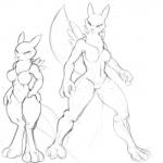 black_and_white breasts chest_tuft digimon digitigrade exwolf85 female fur looking_at_viewer monochrome nude plain_background renamon sketch solo standing tufe tuft video_games white_background wide_hips
Rating: Questionable
Score: 9
User: digiangel234
Date: February 27, 2014