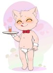 3_toes anthro barefoot beverage blush bodily_fluids bow_tie bulge clothed clothing detailed_bulge erection erection_under_clothing feet fur genital_fluids licking licking_lips licking_own_lips male paws precum precum_through_clothing precum_through_underwear self_lick solo toes tongue tongue_out underwear waiter wet wet_clothing yellow_body yellow_fur sriel league_of_legends riot_games tencent teemo_(lol) yordle hi_res