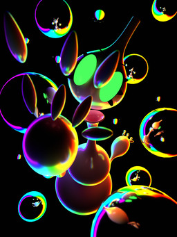 4_fingers amphora bald black_background bubble ceramics eyebrows eyelashes female fingers floating floating_arms floating_fingers floating_hands floating_head floating_limbs glowing glowing_eyes green_eyes green_sclera head_tilt hollow_body leaning leaning_forward legless looking_at_viewer mouthless not_furry nude pink_body pink_fingers pink_hands pink_head pottery radial_symmetry rainbow reflection reflective_body simple_background simple_eyes small_waist solo unusual_anatomy vase wide_hips pinkmoth pasu animate_inanimate vase_(pinkmoth) 2024 3:4 3d_(artwork) absurd_res digital_media_(artwork) hi_res