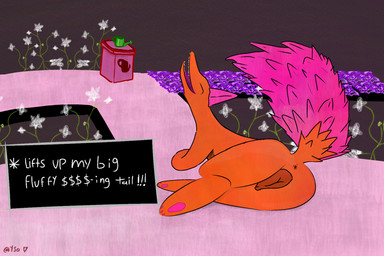 animal_genitalia animal_vulva canine_genitalia canine_vulva female feral genitals solo vulva yso deltarune undertale_(series) canid canine darkner fox mammal netskie 3:2 hi_res