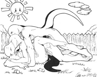 :3 anal anal_penetration anthro anthro_on_anthro bisexual bodily_fluids cum female genital_fluids group group_sex inks kiss_on_lips kissing male male/female male/male male_penetrated male_penetrating male_penetrating_male mmf_threesome outside penetration sandwich_position sex sky smiley_sun sun tail threesome train_position trio 0r0ch1 lizard reptile scalie 2005 5:4 black_and_white monochrome
