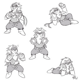 anthro belly belly_rub bottomwear clothing cybernetics disembodied_hand embarrassed female gesture hair heart_gesture long_hair machine mane mane_hair mask mechanical_arm pants slightly_chubby smile smirk nekostar bandai_namco digimon digimon_beatbreak cyborg digimon_(species) wolvermon 1:1 2026 dated greyscale hi_res monochrome