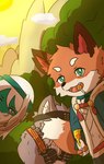ambiguous_gender anthro asian candy chinese clothing cloud dessert detailed_background food fur green_eyes grey_body grey_fur group lollipop male monk mountain orange_body orange_fur priest trio ne0023 threefold_recital_(game) taiqing_(threefold_recital) transia_(threefold_recital) triratna_(threefold_recital) canid canine canis fox mammal reptile scalie snake wolf east tagme