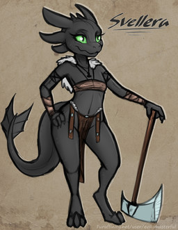 anthro bandeau bottomwear breasts clothed clothing female horn loincloth melee_weapon non-mammal_breasts simple_background small_breasts smile solo tail topwear tube_top weapon evilymasterful dreamworks european_mythology how_to_train_your_dragon mythology svellera dragon fury_(httyd) kobold mythological_creature mythological_scalie night_fury reptile scalie western_dragon 2019 digital_media_(artwork)